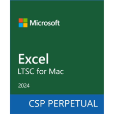 Офісний додаток  Microsoft Excel LTSC for Mac 2024 Commercial Software, Perpetual (DG7GMGF0PN5G_0001)