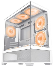 Корпус  Gamemax Vista MW White with window