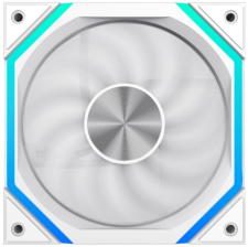 Кулер  Gamemax FN12A-N2-RW White