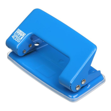 Діркопробивач  Buromax металевий JOBMAX, до 10 аркушів, 100 х 55 х 50 мм, синій (BM.4039-02)