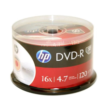 Диск DVD-R  HP (69316 /DME00025-3) 4.7GB 16x, шпиндель, 50 шт