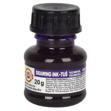 Туш для креслення  Koh-i-Noor 20г фіолетова (1417006)