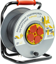 Мережевий фільтр PowerPlant JY-20022/40 16A 4/40 Black/Gray (EX610532)