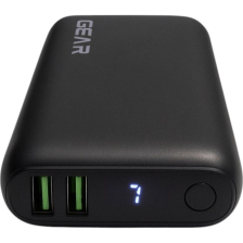 Зовнішній акумулятор GEAR 10000mAh, PD/22.5W, black (WP942P)
