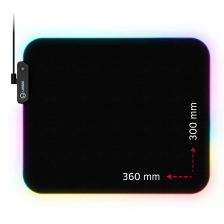 Килимок Lorgar Steller 913 RGB USB Black 