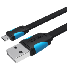 Кабель  USB 2.0 AM-micro BM 2.0м Black Vention