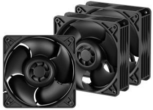 Кулер  Arctic S12038-4K 3in1 Black (ACFAN00303A)