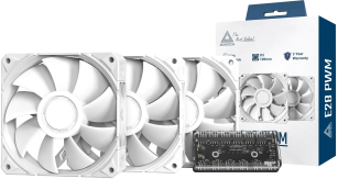 Кулер  Montech E28 3pcs White (E28 3 PACKW)