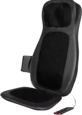 Масажна накидка на крісло  Naipo Neck and Back з підігрівом і вібрацією MGBK-C2030 (Black)