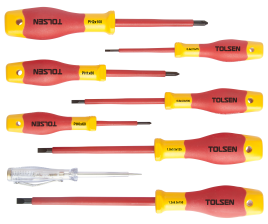 Викрутки Tolsen VDE 8 предметів (V32408)