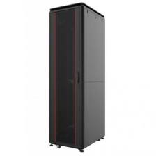 Шафа серверна підлогова  MIRSAN GTV 19" 42U 600x800, RAL 9005 (MR.GTV42U68DE.01)
