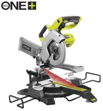 Пила торцювальна акумуляторна  Ryobi ONE+ R18MS216-0 18В диск 216мм вбудований лазер 14.4кг 