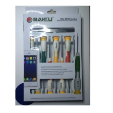 Набір інструментів  BAKKU BK-8800 (8 викруток, пінцет вигнутий і прямий), Blister-box