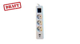 Мережевий подовжувач  2E 2E-SP315M3USBWH