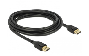 Кабель  Kingda DisplayPort MM 3.0 м чорний (B00798)