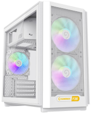 Корпус  Gamemax F36 WH White with window