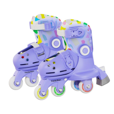 Роликові ковзани  Yvolution Twista, розмір 30-33, фіолетовий YC03E4