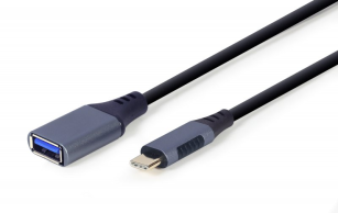 Кабель  OTG USB3.0, A-мама/Type-C, 0.15 м