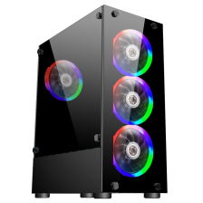 Корпус  1stPlayer V2-A-BK-4F1