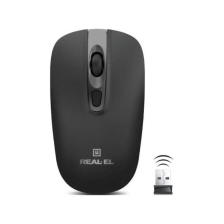 Мишка REAL-EL RM-350 W Black
