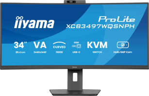 Монітор  iiyama ProLite XCB3497WQSNPH-B1 Black