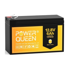 Акумулятор LiFePo4 Power Queen 12.8V-6Ah (Power Quee-LiFePO4-12.8-6)