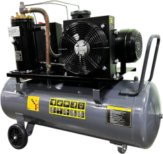 Компресор  GTM 150л, 420л/хв, 4кВт, 8бар, 380V (DLG4V 380)