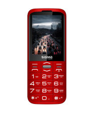Мобільний телефон Sigma mobile Comfort 50 Grace Dual Sim Red;