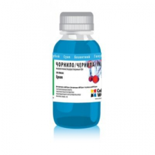 Чорнило ColorWay Epson TX650 200мл Cyan EW650C