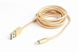 Кабель Lightning  Cablexpert (CCB-mUSB2B-AMLM-6-G) USB 2.0 - Lightning, 1.8м,