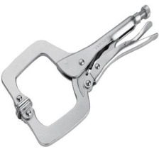 Кліщі  Tolsen, тип-С, 0-90мм, храповий механізм, 300мм 10056