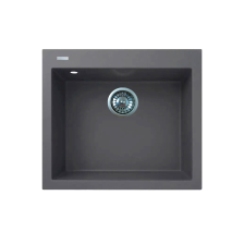 Мийка кухонна  Adamant UNIVER Сірий + Сифон Nova (000000630)