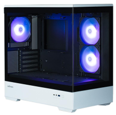 Корпус  Zalman P30 Black/White with window (P30BW)