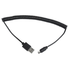 Кабель Cablexpert  micro спіральний  USB 2.0 A-папа/Micro B-папа CC-mUSB2C-AMBM-6