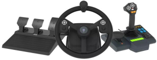 Кермо і педалі HORI FARMING CONTROL SYSTEM FOR FARMING SIMULATOR для ПК 810050912211