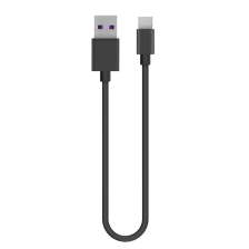 Кабель  Colorway USB - Type-C (PVC) 3А 30см чорний