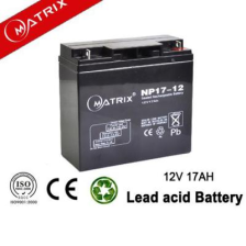 Акумуляторна батарея для ДБЖ Matrix 12V 17AH (NP17-12)