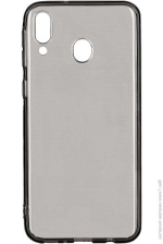 Чохол-накладка для телефону 2Е Basic для Samsung Galaxy M20, Crystal , Black 2E-G-M20-AOCR-BK