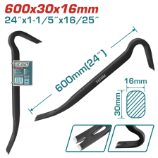 Лом-цвяходер  TOTAL THT431242, 600 мм (6926330)