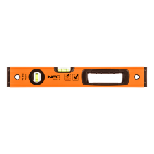 Рівень  Neo Tools S 400 алюмінієвий, 80 см, 3 капсули, 2 отвори для рук 71-143