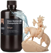 Фотополімерна смола  ELEGOO Resin, Water Washable, 2.0 1кг, beige (50.103.0201)