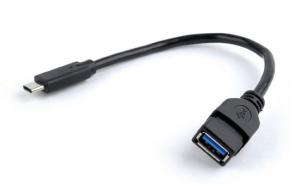 Кабель OTG Cablexpert OTG USB3.0, A-мама/Type-C, 0.2 м A-OTG-CMAF3-01