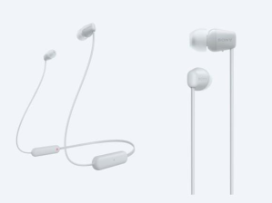 Навушники  SONY WI-C100 In-ear IPX4 Wireless Білий WIC100W.CE7