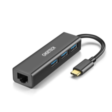 Адаптер  Choetech HUB-U02 4-In-1 USB-C to RJ45