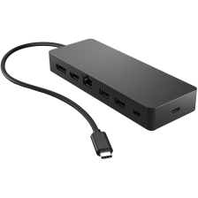 Док-станція  USB3.1 Type-C --> HDMI/USB 3.0x2/Type-Cx2/DP/RJ45/Ethernet чорна HP