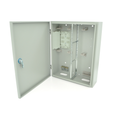  Розподільча шафа Merlion ML-OP-S241-SC 96-канальна, SC Simplex adapter, матеріал Cold Steel (550*450