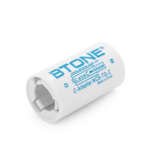  Перехідник з пальчикового акумулятора АА на С, ціна за штуку