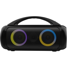 Портативна колонка 1.0 Media-Tech 60W, Bluetooth/AUX/microSD/MP3/USB/TWS/КАРАОКЕ/RGB,чорна