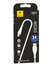 Кабель  SkyDolphin S02V USB - micro USB (M/M), 1 м, White (SDUSB-000590)