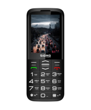 Мобільний телефон  Sigma mobile Comfort 50 Grace Dual Sim Black; 